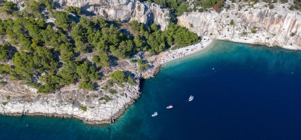 Makarska legjobb strandjai családok számára